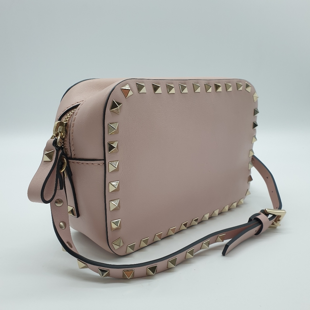 Valentino Rockstud Camera Bag - Pink - Picture 3 of 9
